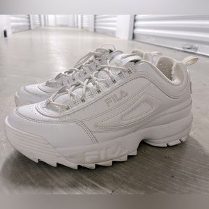Fila White Chunky Women’s Disruptor 2 II Sneakers